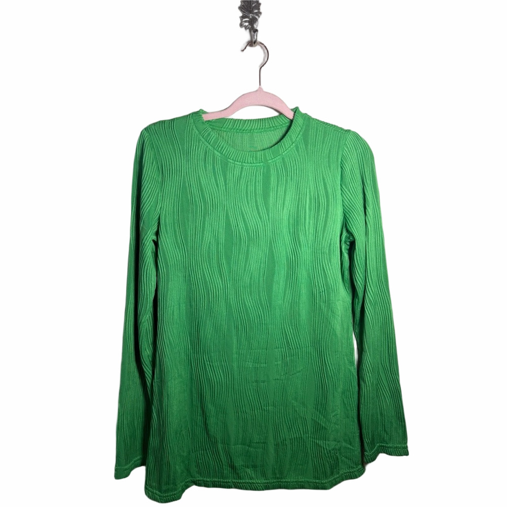 Long Sleeve Green Top